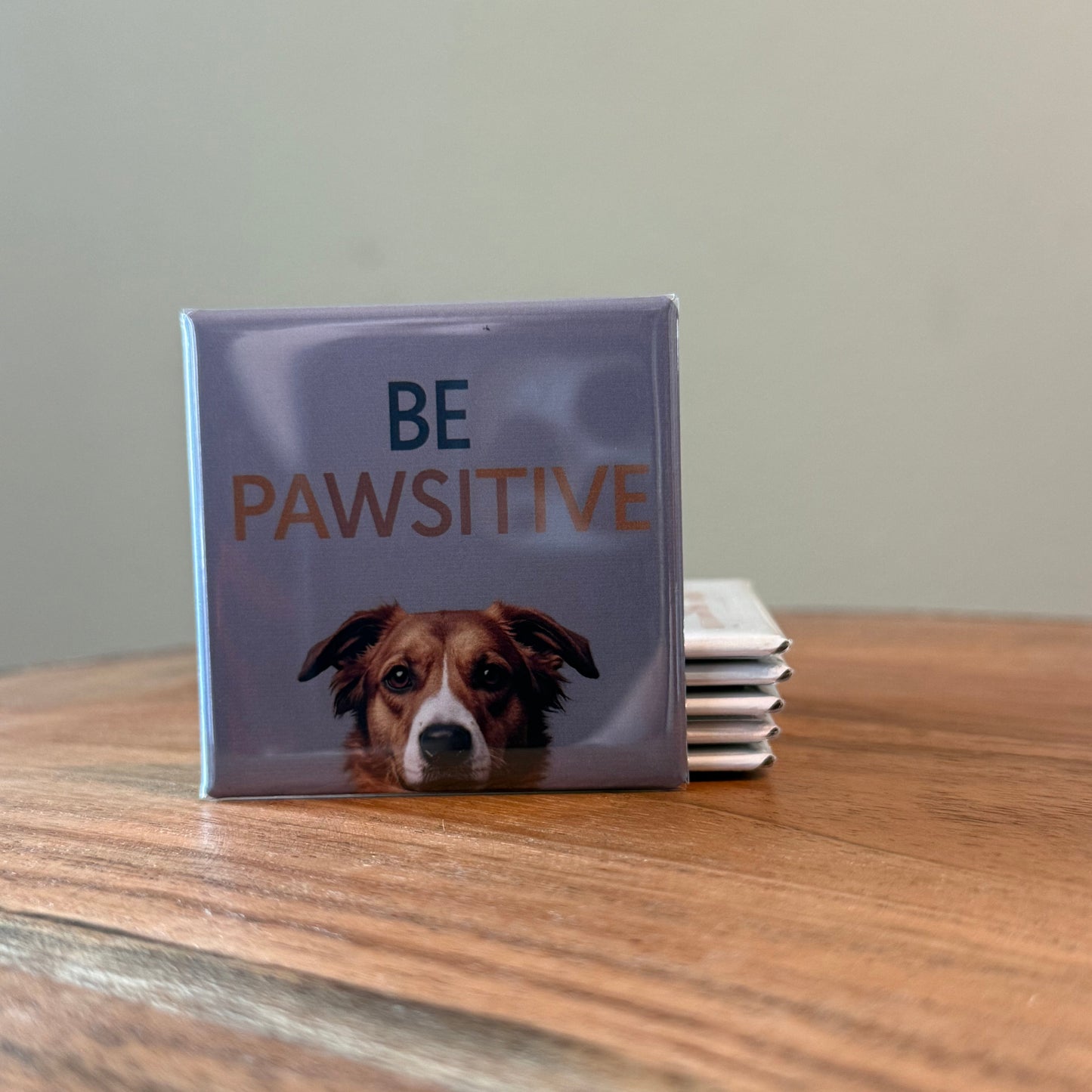 Be Pawsitive Dog Magnet