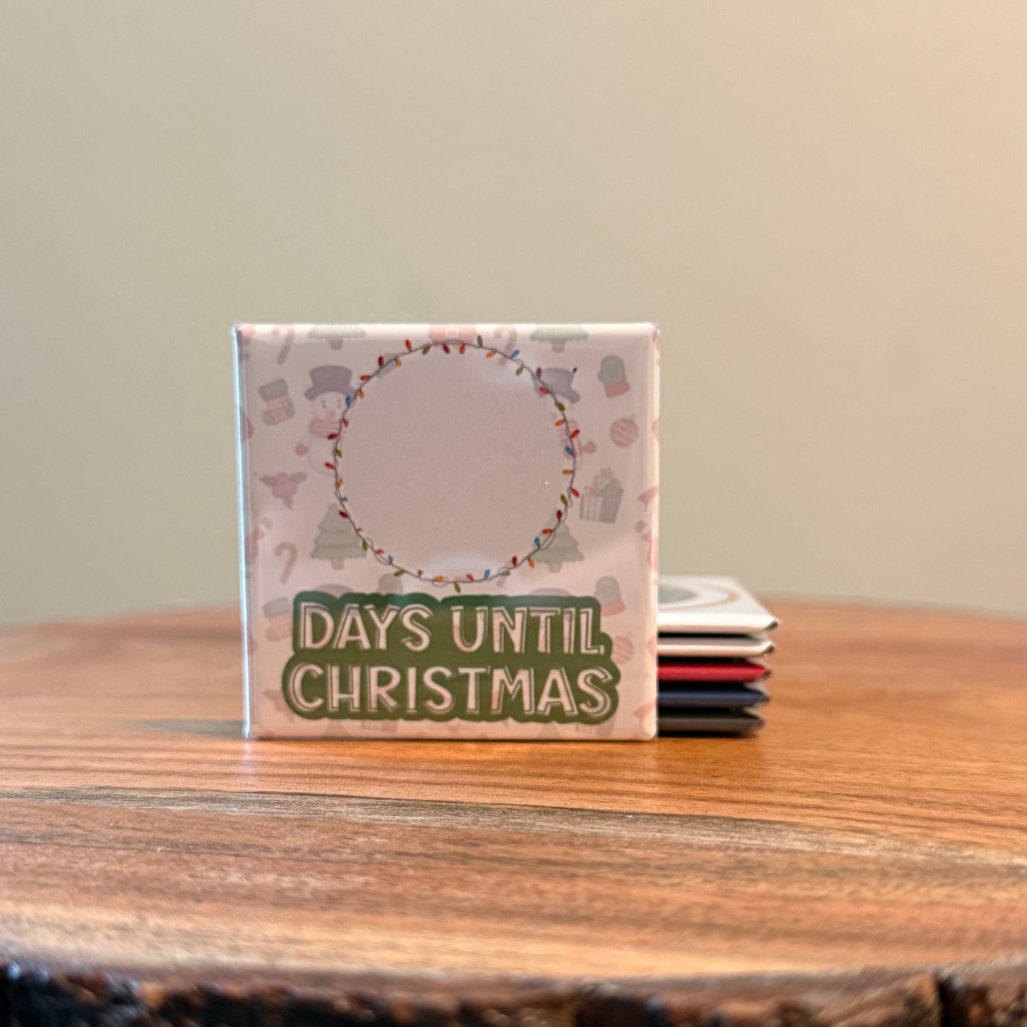 Days Until Christmas Dry Erase Magnet