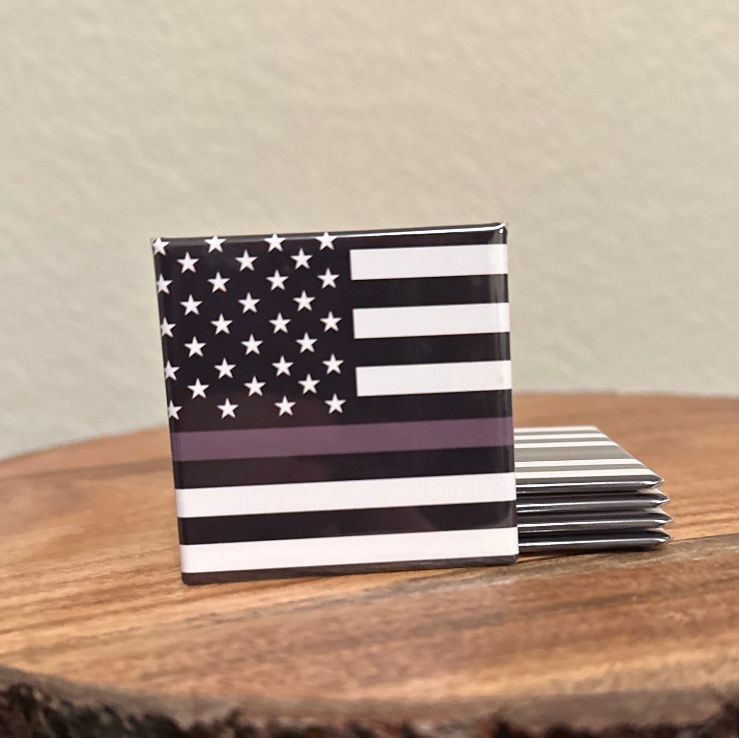 Thin Gray Line Magnet