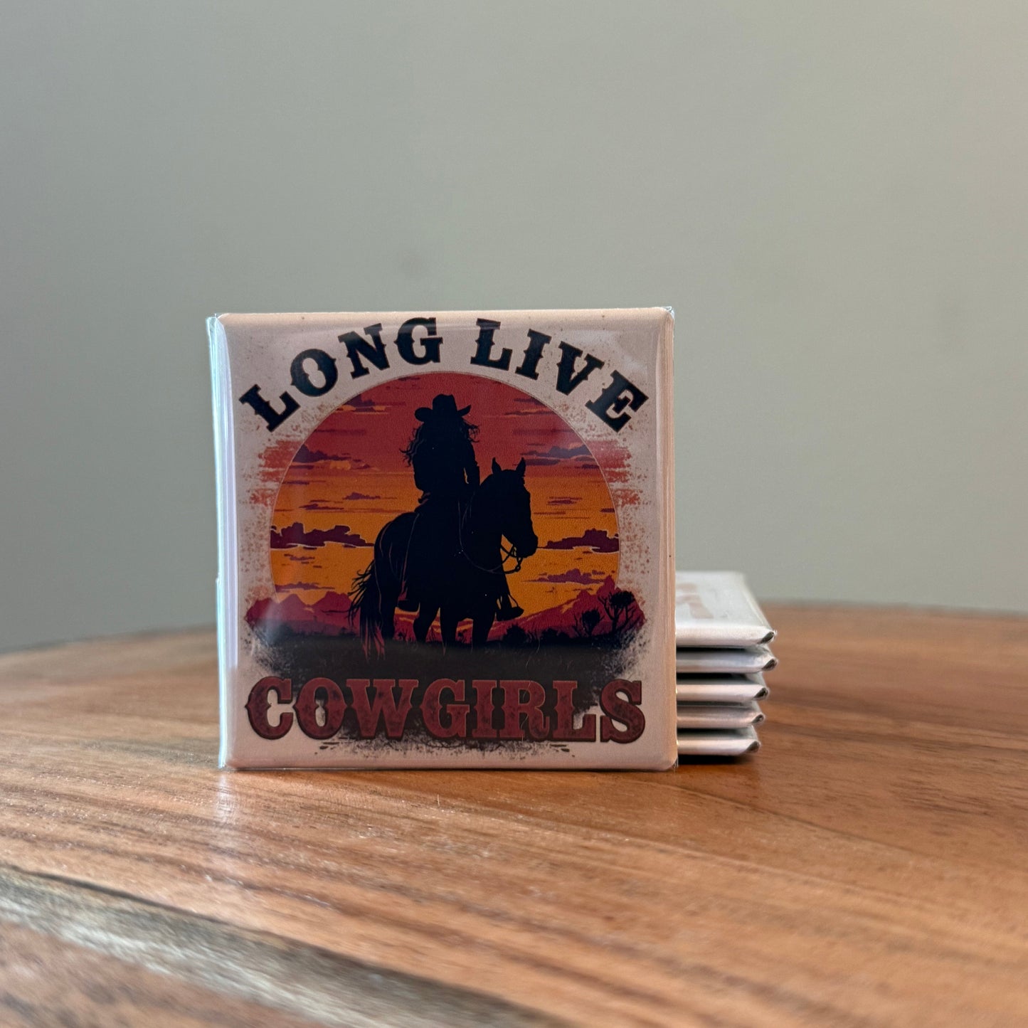 Long Live Cowgirls Magnet