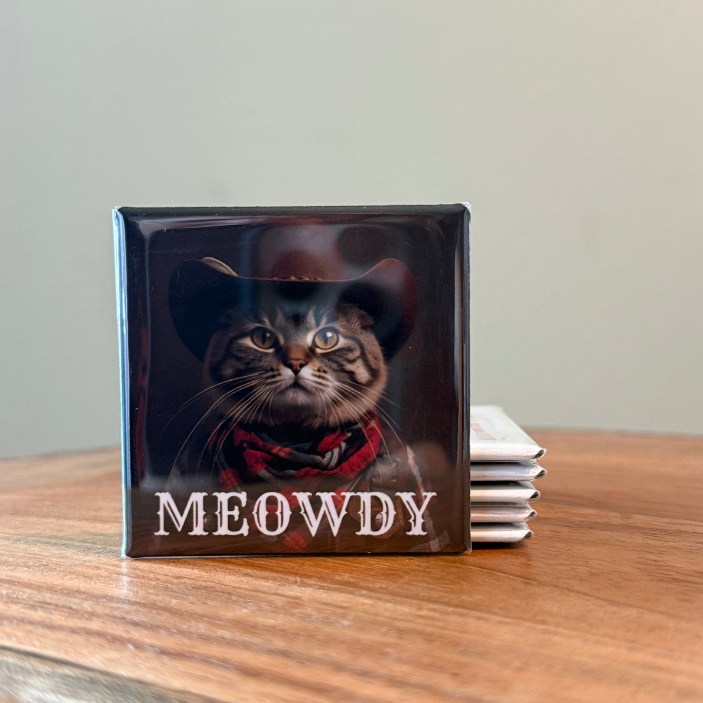 Meowdy Magnet