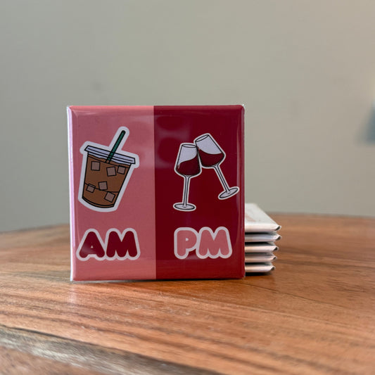 AM/PM Magnet