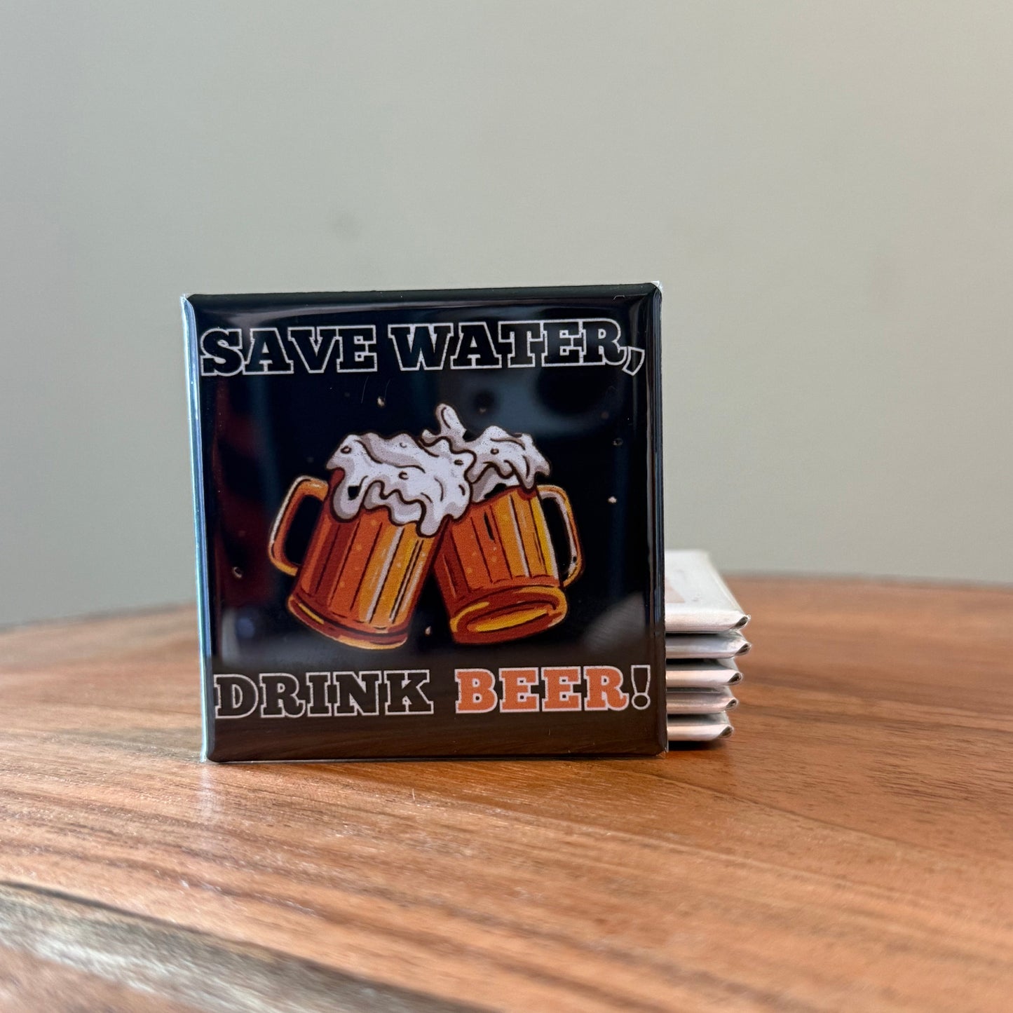 Save Water, Drink Beer Magnet