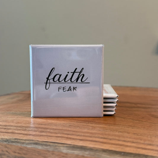 Faith Over Fear Magnet