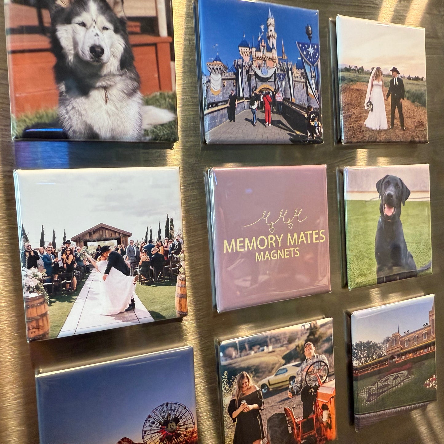 Set of 9 Custom Magnets