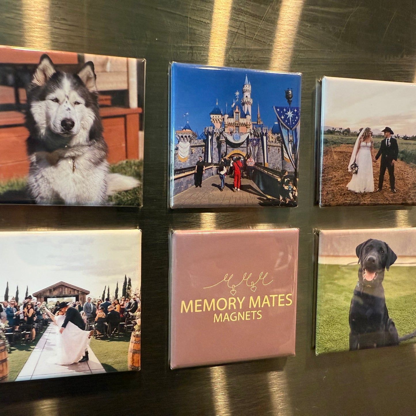 Set of 6 Custom Magnets