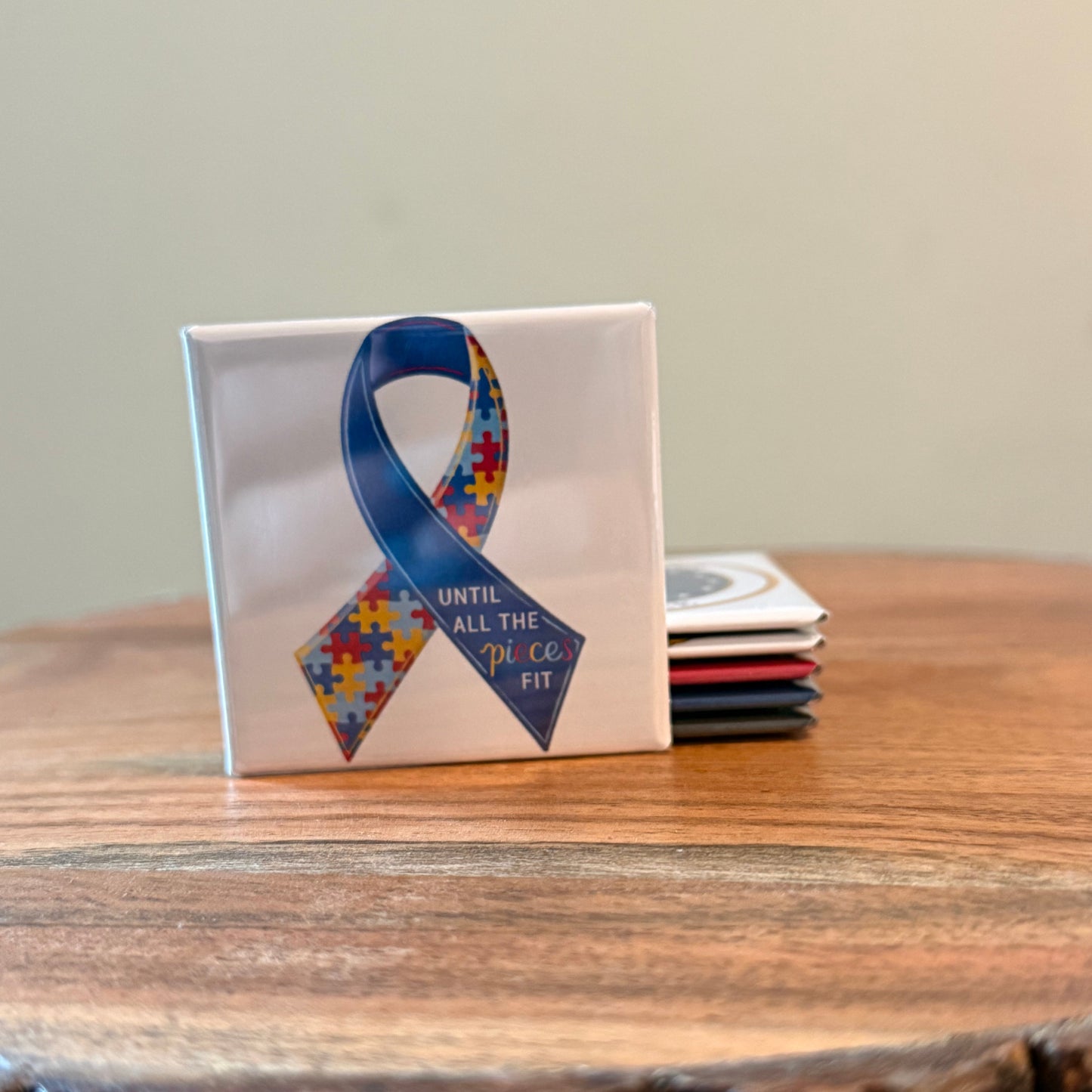 Autism Until the Pieces Fit Magnet