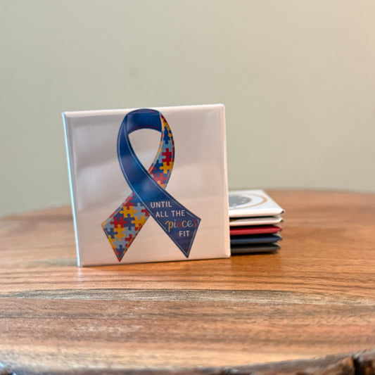 Autism Until the Pieces Fit Magnet