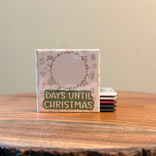 Days Until Christmas Dry Erase Magnet